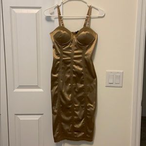 Gold Dress
